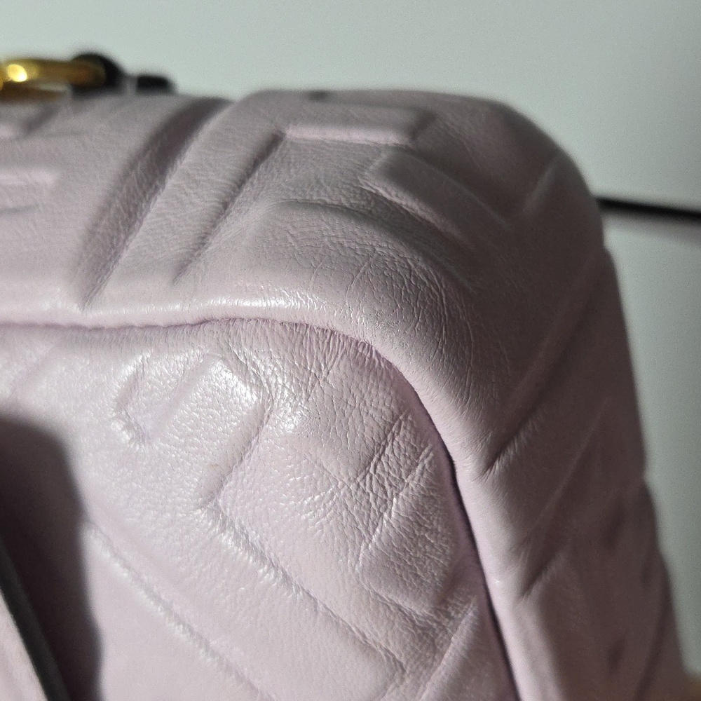 Fendi Lavender Baguette Shoulder Bag - Picture 11 of 14